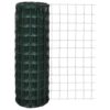 HKTMGDNG Euro Fence 82ft x 3.3ft Green Steel Wire Garden Fencing