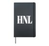 HNL Honolulu HI Airport Code Hometown Pride Design Hardcover Journal, Black