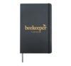 Hobby Beekeepers Apiary Bee Lovers Homestead Pollinators Hardcover Journal, Black