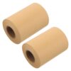 Hoement 2pcs Inch X 164ft Brown Kraft Paper Note Roll Tearable Recyclable Memo Paper to-do Lists Reminders Multi-Purpose Nontoxic Home Kitchen Use