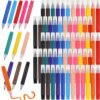 HOFURME 72 Pcs Suncatcher Paint Pens Bulk, Suncatcher Paint Pens for Kids