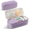 HOHOM Pencil Case Large Capacity Pencil Pouch Holder Box Marker Storage Bag Desk Organizer Stationery Organizer for School Supplies Office Travel Organizers Office College