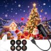 Holiday Projector Light, Galaxy Star Night Lamp for Ceiling Decor