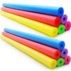 Hollowfly 12 Pcs Foam Pool Noodles Bulk,40 X 1.6 Inches,Multi Colors