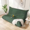Homall Giant Bean Bag Chairs Loveseat for Adults, 2 Seater, Green