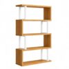 Home Office Bookcase, Modern Bookshelf Organizer