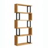 Home Office Bookcase, Modern Bookshelf Organizer