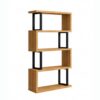 Home Office Bookcase, Modern Bookshelf Organizer