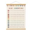 Homeschool Classroom Math Posters Set, Calendar Charts for Toddlers 1-3