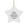 Home Science Experiments Keepsake Christmas Ornament for Him Gift