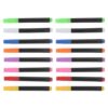HOMOCONO 16pcs Black Water-soluble Whiteboard Marker for LED Drawing Boards