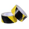 Homoyoyo 2 Rolls Warning Stripe Classroom Border Tape, Self-Adhesive Bulletin Board Decorative Trim with Strong Attachment, Adjustable Length Pe Material for Home Decor and School Use