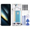 Honcayd for Xiaomi Poco F6 Pro AMOLED LCD Screen Digitizer Full Assembly with Frame (White)