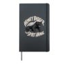 Honey Badger Is My Spirit Animal Funny Sarcastic Wildlife Hardcover Journal, Black