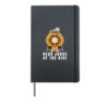 Honey Judge Grandpa Beekeeper Fair Ribbon Vintage Retro. Hardcover Journal, Black