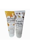 Honey Vanilla Hand Cream + Goat's Milk Almond Body Lotion Set 8.45 oz