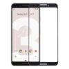 Hongyan Front Screen Outer Glass Lens for Google Pixel 3(Black) (Black)