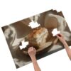 Honozo 1000-Piece Wood Jigsaw Puzzle Creamy Layered Pastry Treats