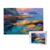 Honozo 1000‑piece Wood Jigsaw Puzzle Sky Glow Water View