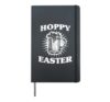 Hoppy Easter Funny Easter Beer Drinking T-Shirt Hardcover Journal, Black