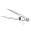 Horett Leather Compass Leather Spacing Compass Marking Wing Caliper 150mm Stainless Steel with Fixed Wing for Woodworking and Work