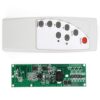 Horett Solar Circuit Board Module Light Control Board Solar PCB Module Microwave Sensor Induction Dimmable 15S Delay Remote Control Timer for Light