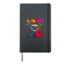 Horror Scary Demon Art Hardcover Journal, Black