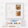 Horse Hoofprint & Family Keepsake Clay Kit with Paints (White)