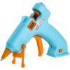 Hot Glue Applicator, Blue Rechargeable Cordless Mini Glue Applicator with USB Charging, 3-5 Min Rapid Preheat, 20W Power, Lightweight Design for Home Creative Projects