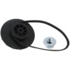 HOTIOGA 2026 New WH03X32217 Washer 1/2 HP Motor Pulley & WH01X24180 Belt & Nut Set Compatible with GE GTW500ASN1WS, GTW685BSL0WS, GTW750CSL0DG, Replacement Part AP7018598, PS16554753, EAP16554753