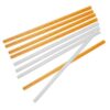 Hot Melt Glue Sticks Strong Adhesion Colorful DIY Crafts for 20pcs