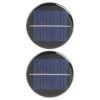 Household Mini Solar System 1/2pc 60mm 0.28W 5V Round Solar Panel Board