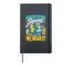Housekeeping Squad We Clean It Like Mean It Hardcover Journal, Black