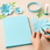 House of Card & Paper A4 80 GSM Coloured Paper - Light Blue (Pack of 100 Sheets)