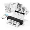 HPRT Inkless Portable Thermal Printer,MT610 Pro,300 DPI,8.5 x 11