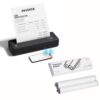 HPRT MT810 Inkless Portable Printer+Thermal Paper Rolls(2 Rolls|8.3''x23')