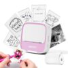 HPRT S1 Bluetooth Thermal Label Printer,Portable Mini Inkless Sticker Maker