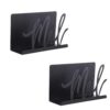 HSZHUTU Metal Letter Stand, Cutter Stand Holder for