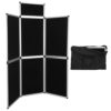 Hubxinly 6 1 Panel Folding Poster Display Board for Trade Show Events