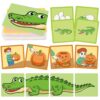 HugHush Sequencing Cards,Sequence Board Game for Kids,Story Storytelling,Speech Therapy Toys Materials for Autism,Social Skills,Sentence Building,Educational Classroom Preschool Learning Activities