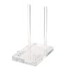 HULNAMRYK Clear Acrylic Display Stand, Adjustable Width 6 to 14 Inch for Books Photo Frames Art Panels
