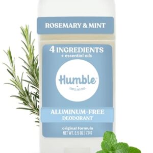 Humble Aluminum-Free Deodorant, Rosemary Mint - 1 Pack