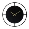 HXFOOAA Wall Clock Home Restaurant Hanging Art Silent Watch