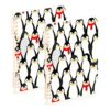 HXshaoye college notebook Cute Cartoon Penguin Winter 2 pack