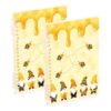 HXshaoye college notebooks Cute Gnomes Funny Valentines Bumble Bee 2 pack