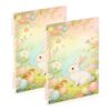 HXshaoye college notebook Spring Easter Rabbit Pastel 2 pack