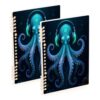 HXshaoye composition notebook octopodes Pet Lovers Headphones 2 pack