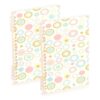 HXshaoye large notebooks Colorful Polka Dot Girl 2 pack