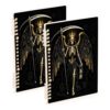 HXshaoye notebooks college Angel Of Death Grim Reaper Scary Halloween 2