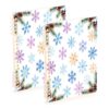 HXshaoye notebook wide ruled Snowflake in Winter 2 pack